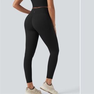 Halara So Cinched Black High-Waist Seamless Sculpting Leggings